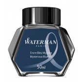 Vidro de Tinta Waterman - Azul Negro