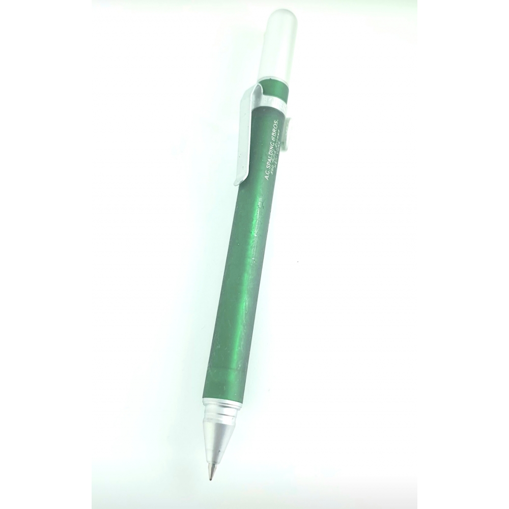 Spalding & Bross Roller ball transparente - verde