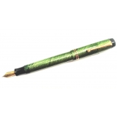 Parker Duofold Herringbone verde